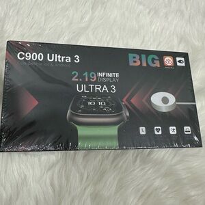 C900 Ultra 3 Smartwatch - green band